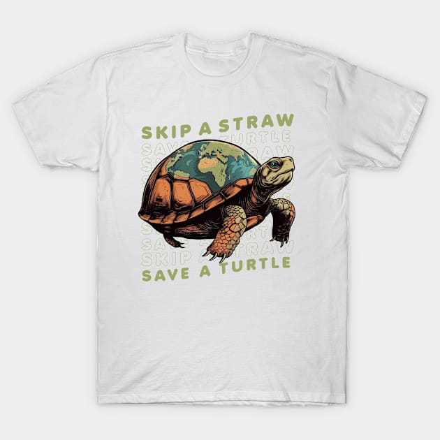 save the turtles T-Shirt by ralfjohnson